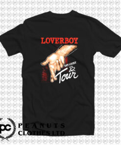 Loverboy Get Lucky Tour 1982 Album T Shirt