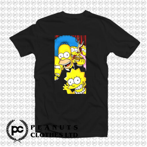 Lovers Movie All characters The Simpsons Family T Shirt
