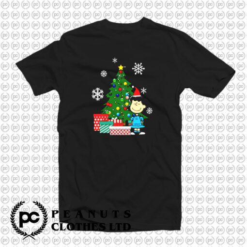 Lucy Van Pelt Around The Christmas Tree T Shirt