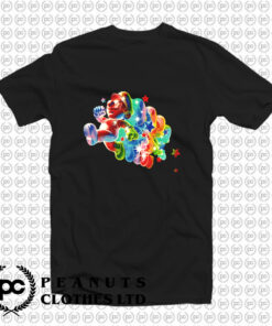 Mario Galaxy Rainbow T Shirt