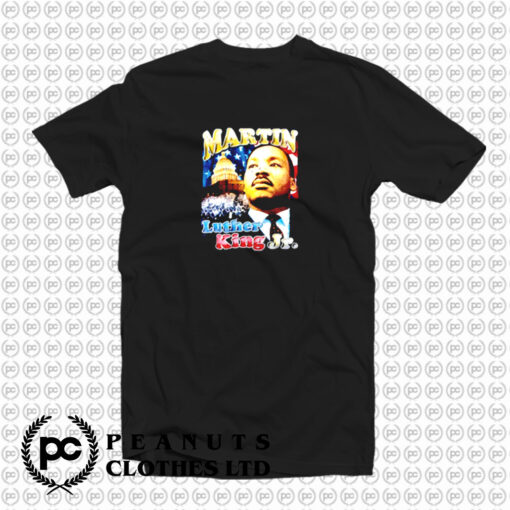 Martin Luther King Distressed 90s Vintage T Shirt