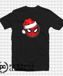 Marvel Christmas Spider Man Santa Hat T Shirt