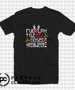 Rudolph the Red Nosed Reindeer Christmas T Shirt