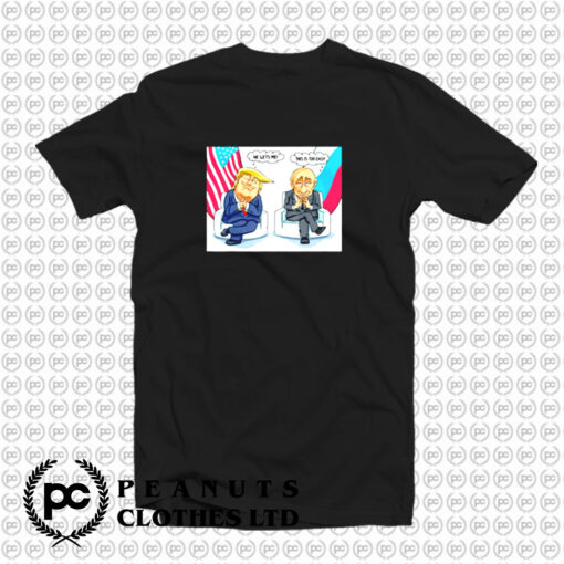 Russia Collusion Cartoon T Shirt