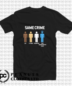 Same Crime African American T Shirt