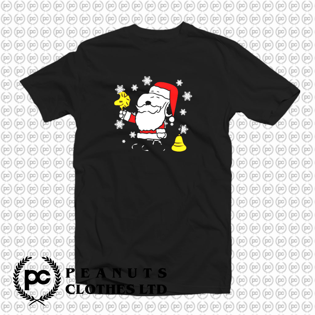 Santa Snoopy T Shirt
