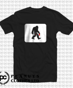 Sasquatch Disc Golf Bigfoot T Shirt
