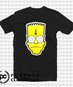 Satanic Bart Simpson T Shirt