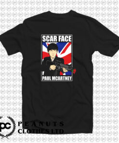 Scar Face Paul Mcartney T Shirt