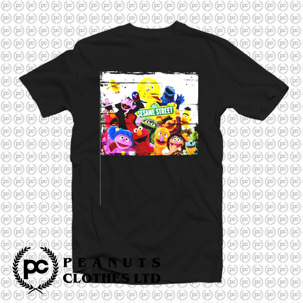 Sesame Street TV Show Poster T Shirt