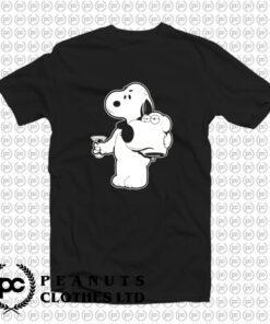 Snoopy x Brian Family Guy Mashup Custom T Shirt