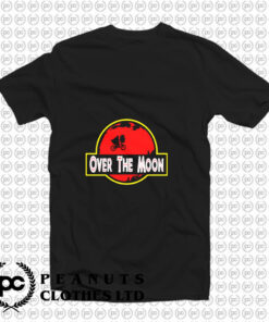 The Moon Jurassic Park Dinosaur Movie T Shirt