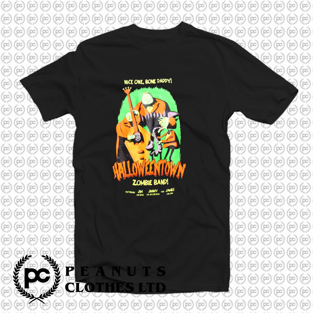 The Nightmare Halloween Town Band T Shirt