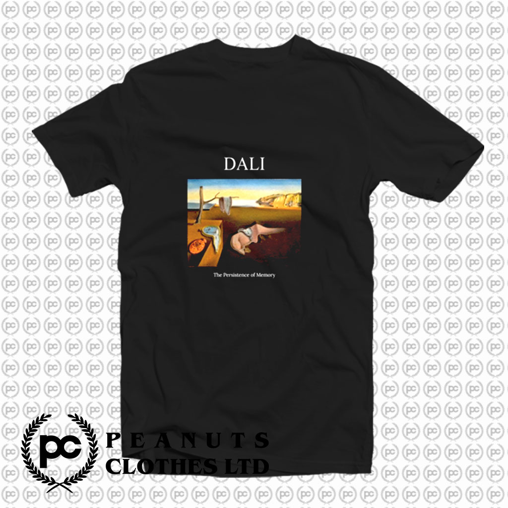 persistence of memory t shirt