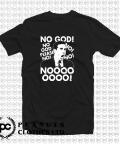 US Michael Scott No God No T Shirt
