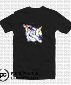 Unicorn balloon in the sky T Shirt