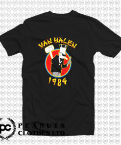 Van Halen 1984 Vintage Album Logo T Shirt