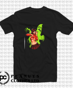 Velma Dinkley Scooby doo spooky ghost boobs T Shirt