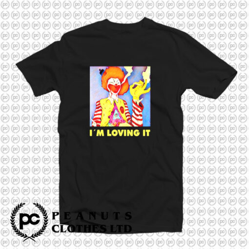 Weed Smoking Clown T Shirt