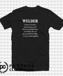 Welder Definition T Shirt