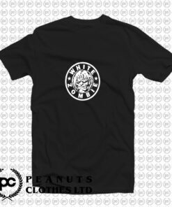White Zombi CLassic Logo Vintage T Shirt