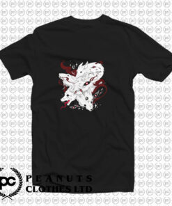 Wild Wolf Dogs With Goth Eyes T Shirt