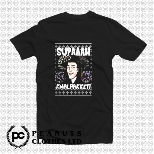 upaaah Knalpakket Ugly Christmas T Shirt