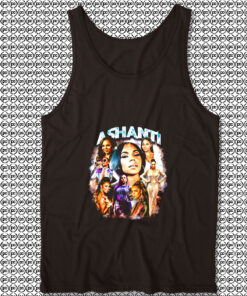 Ashanti 90s Bootleg Retro Unisex Tank Top