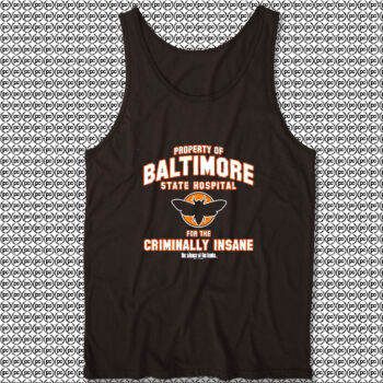 Baltimore State Hospital Silence of the Lambs Unisex Tank Top