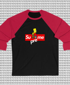 Bart Simpson Supreme Raglan Tee