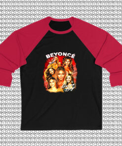 Beyonce 90s Bootleg Retro Raglan Tee