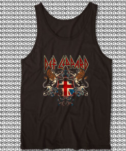 British Crest Def Leppard Unisex Tank Top