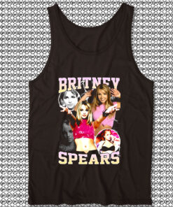 Britney Spears Bootleg Retro Unisex Tank Top