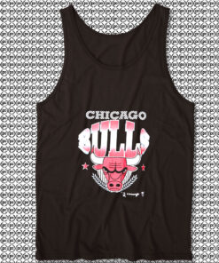 Chicago Bulls Graphic Single Stitch Unisex Tank Top