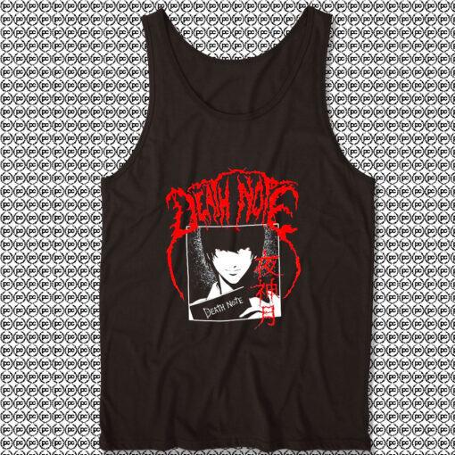 Death Note Light Metal Unisex Tank Top