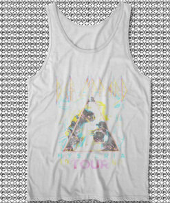Distressed Hysteria Tour Def Leppard Unisex Tank Top