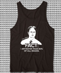 Dwight Schrute Fact The Office Unisex Tank Top