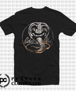 Faux Chrome Logo Cobra Kai T Shirt