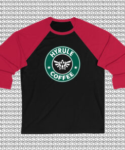 Hyrule Coffee The Legends of Zelda Raglan Tee