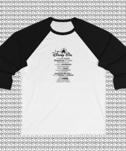 I Am a Disney Girl Quotes Raglan Tee
