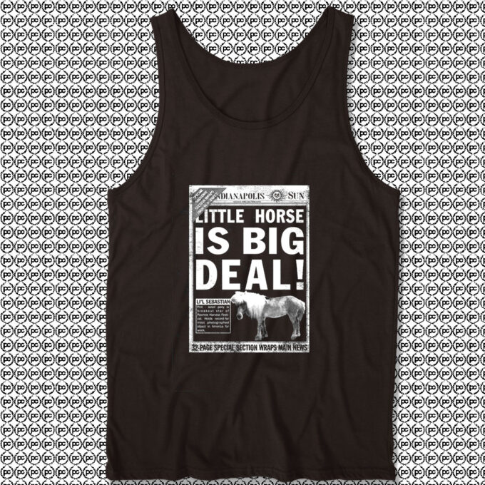 Little Horse is Big Deal Parks and Recreation Unisex Tank Top
