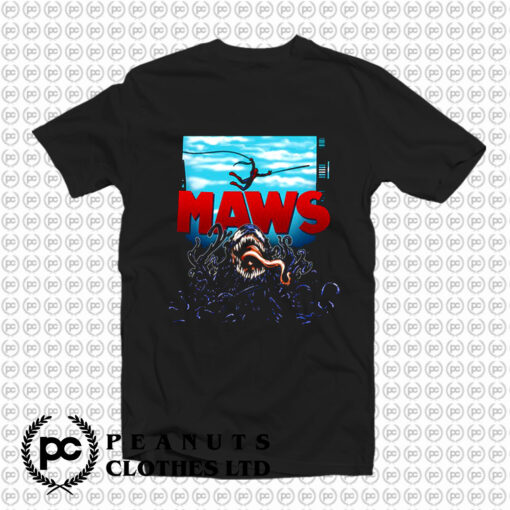 Marvel Hero Venom Jaws Parody T Shirt