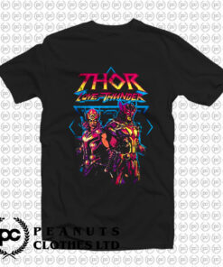 Marvel Thor Love And Thunder Grunge Thunder T Shirt