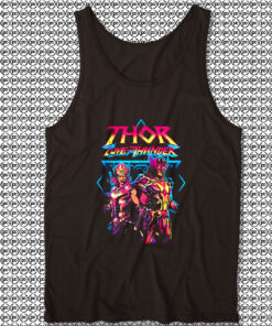 Marvel Thor Love And Thunder Grunge Thunder Unisex Tank Top