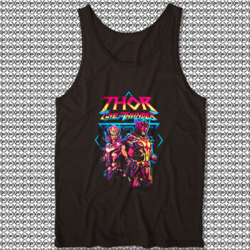 Marvel Thor Love And Thunder Grunge Thunder Unisex Tank Top