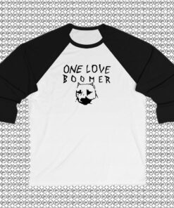 One Love Boomer Rap Vintage DMX Raglan Tee