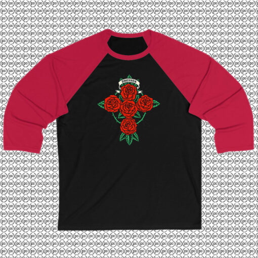 Santa Cruz Dressen Rose Kit Raglan Tee