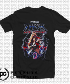 Shredding The Axe Thor Love And Thunder Marvel Comics T Shirt