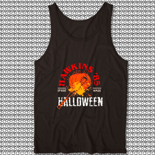 Stranger Things Hawkins 85 Halloween Unisex Tank Top
