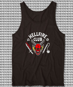 Stranger Things Hellfire Club Logo Unisex Tank Top